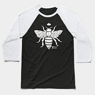 Queen Bee in White Baseball T-Shirt